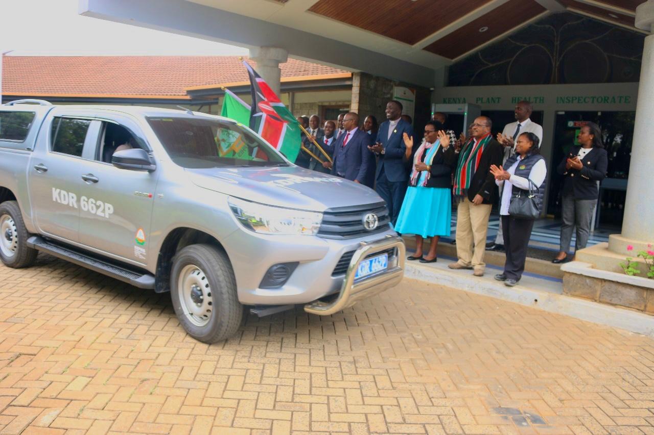 Strengthening Service Delivery | Flagging Off of New KEPHIS Vehicles
