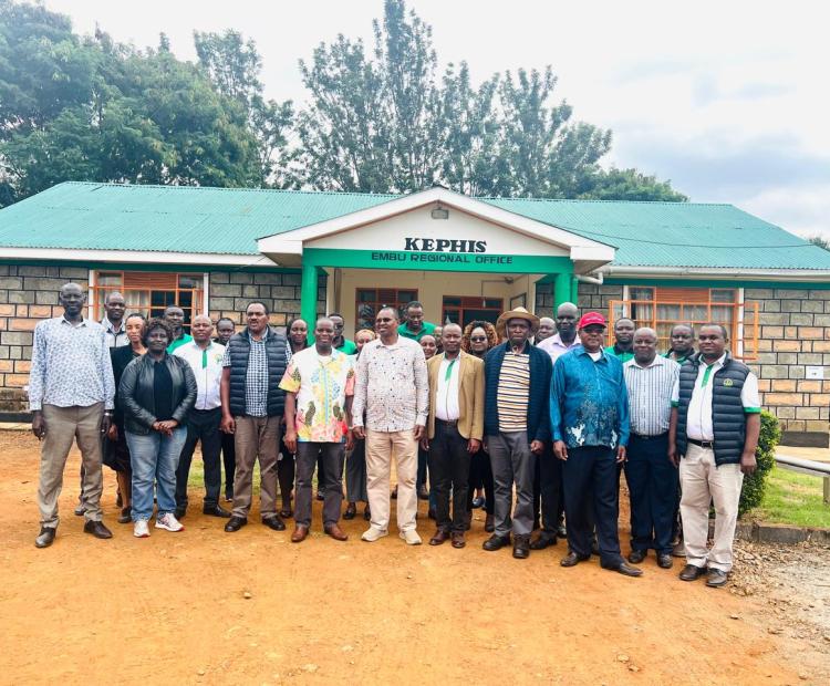 KEPHIS Board and Management Concludes the Eastern Region Tour with a visit to the Embu Regional Office 