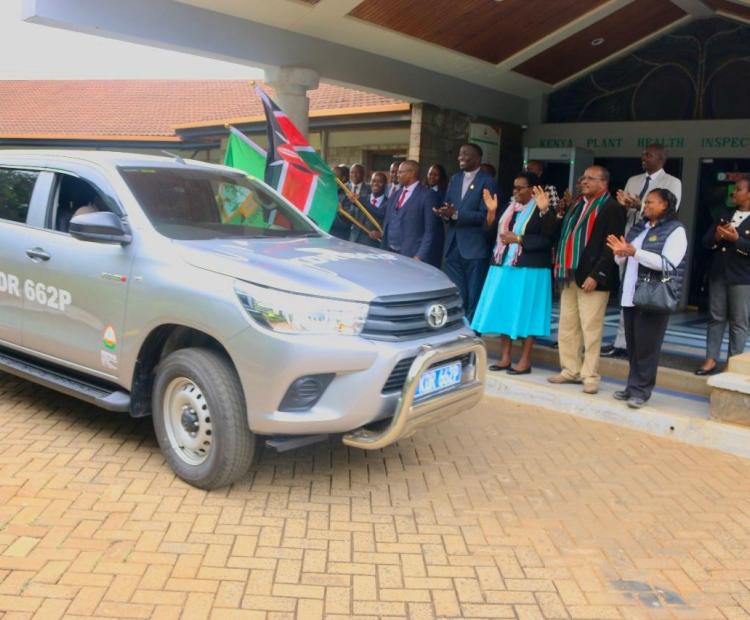 Strengthening Service Delivery | Flagging Off of New KEPHIS Vehicles